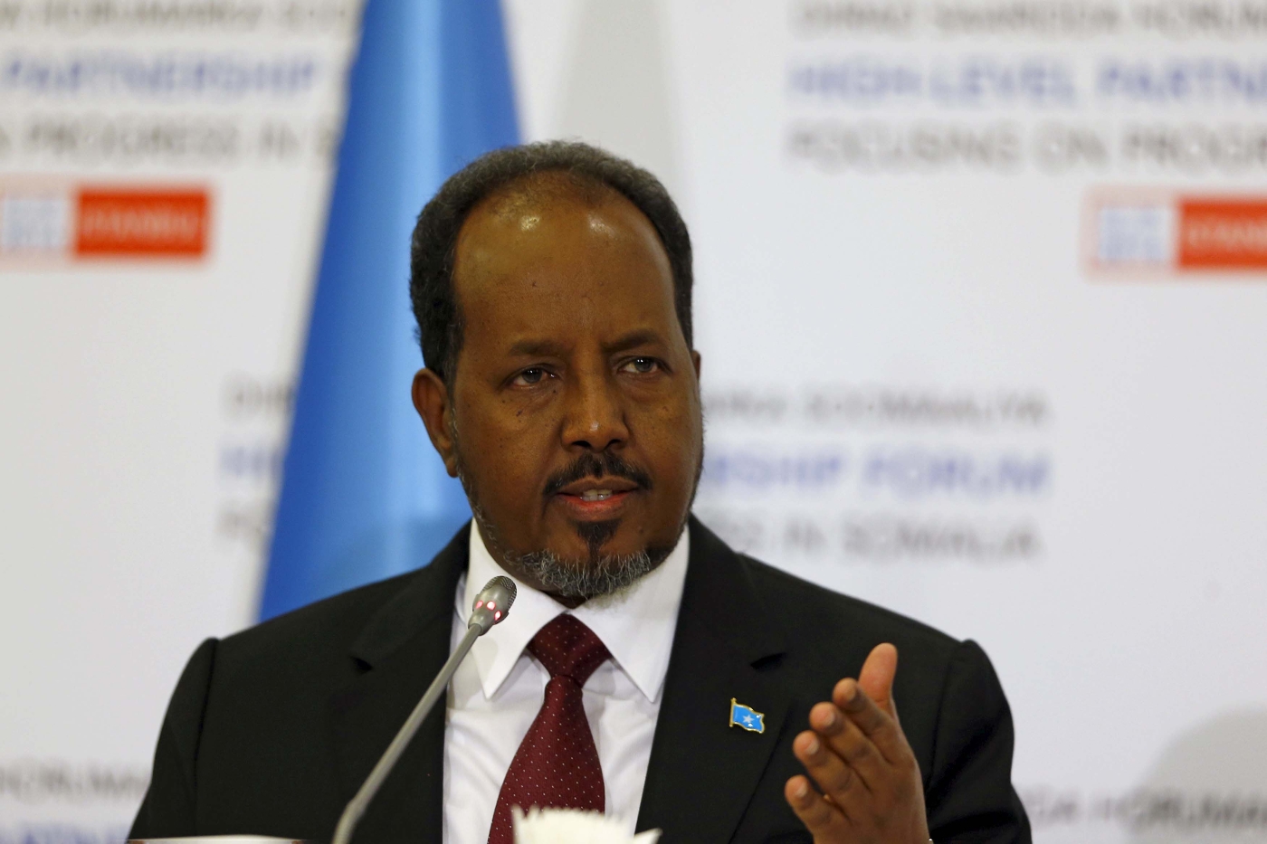 Le président somalien Hassan Sheikh Mohamoud.