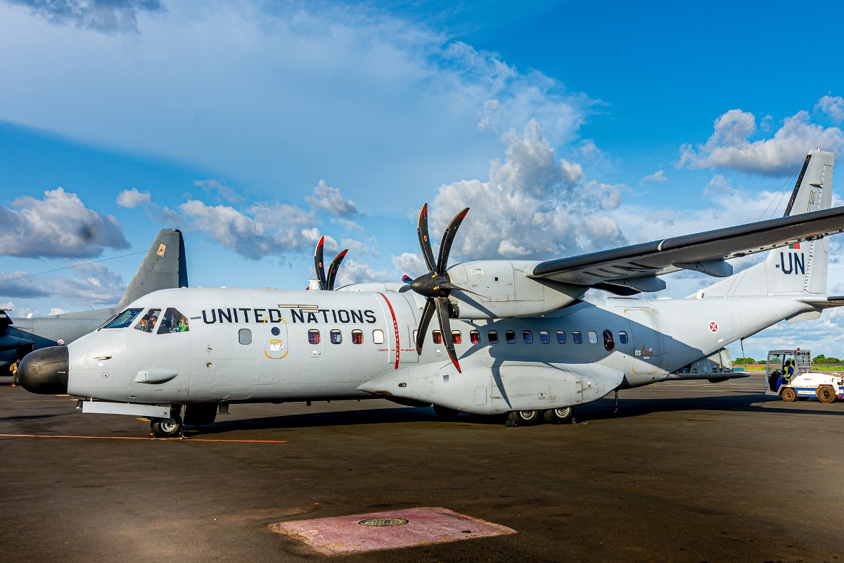 Le C-295 portugais destiné à soutenir la mission des Nations unies au Mali, la Minusma.