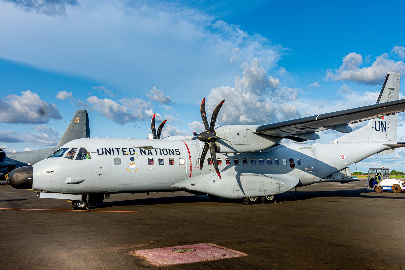 Le C-295 portugais destiné à soutenir la mission des Nations unies au Mali, la Minusma.
