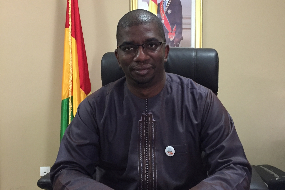 Le ministre des mines de Guinée Abdoulaye Magassouba.