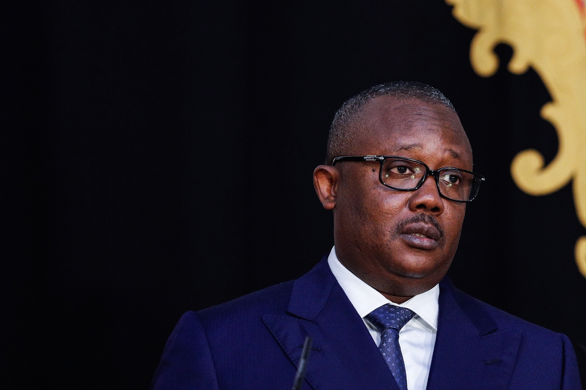 Le président bissau-guinéen Umaro Sissoco Embaló.
