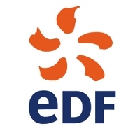 Le logo d'EDF. &copy; EDF