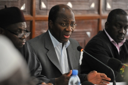 L'ancien ministre des affaires étrangères du Burkina Faso Djibrill Yipènè Bassolé (photo d'avril 2012).