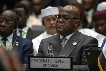 Félix Tshisekedi, lors d'une réunion de coordination de l'Union africaine, à Nairobi, le 16 juillet 2023.
