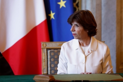 La ministre des affaires étrangères Catherine Colonna.