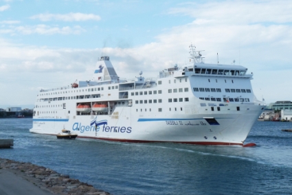Le ferry Tassili II d'Algérie Ferries, le 12 juin 2018.