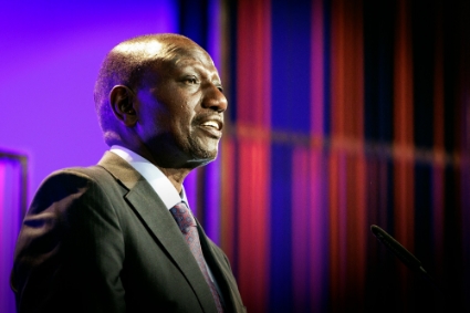 Le président kenya William Ruto, à Berlin, le 28 mars 2023.