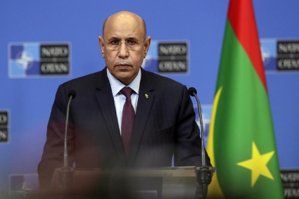 Le président mauritanien Mohamed Ould Ghazouani.