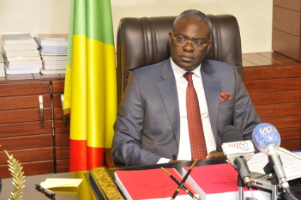 Le nouveau premier ministre congolais Anatole Collinet Makosso.