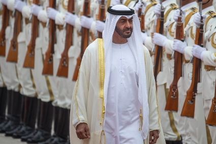 Le prince héritier émirati Mohamed bin Zayed al-Nahyan.