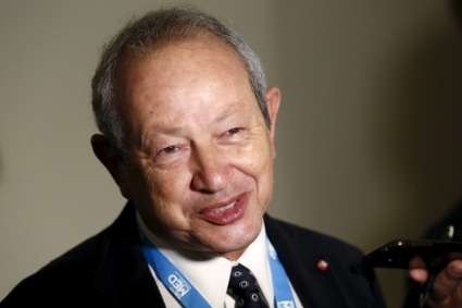L'homme d'affaires égyptien Naguib Sawiris.