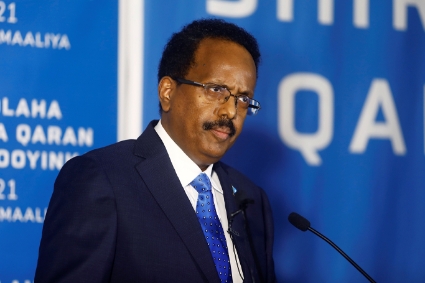 Le président somalien Mohamed Abdullahi Mohamed.