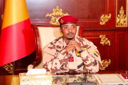 Le président du Conseil militaire de transition, Mahamat Idriss Déby.