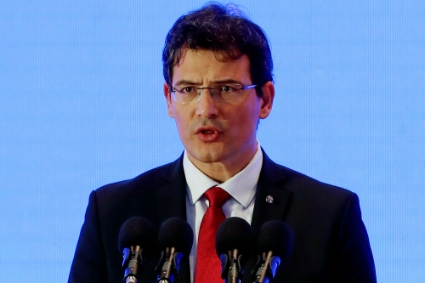 Le ministre tunisien des transports Moez Chakchouk.