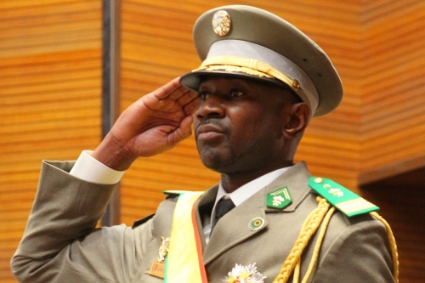 Le colonel Assimi Goita, nouveau président de la transition.