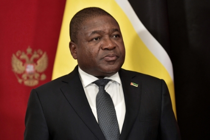 Le président du Mozambique Filipe Nyusi.
