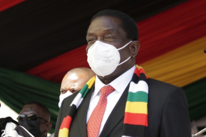 Emmerson Mnangagwa, président du Zimbabwe.