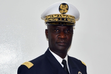 Le contre-amiral Oumar Wade.