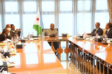 Le président djiboutien Ismaïl Omar Guelleh.