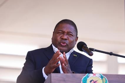 Le président mozambicain Filipe Nyusi.