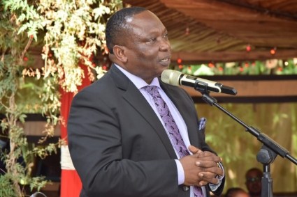 Le président de la Kenya National Chamber of Commerce and Industry, Richard Ngatia.
