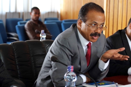 L'ancien ministre des affaires étrangères éthiopien Berhane Gebre-Christos.
