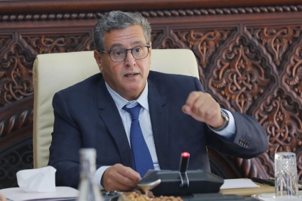 Le chef du gouvernement marocain, Aziz Akhannouch.