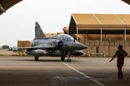 La base de Niamey, au Niger, pourrait devenir le centre névralgique des opérations françaises.