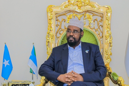 Le président de l'Etat fédéré somalien Jubaland, Ahmed Madobe.