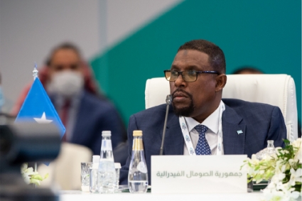 Le ministre somalien du pétrole Abdirashid Mohamed Ahmed.