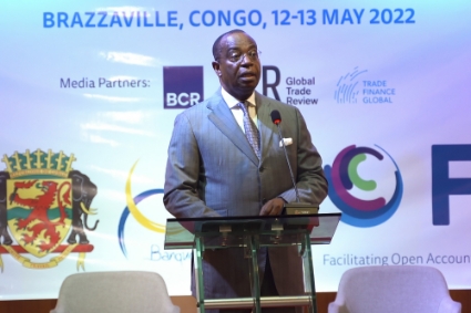 Le ministre des finances congolais Rigobert Roger Andely.
