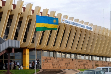 L'aéroport international de Kigali.