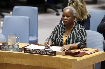 La représentante spéciale du secrétaire général des Nations unies pour la RDC, Bintou Keita.