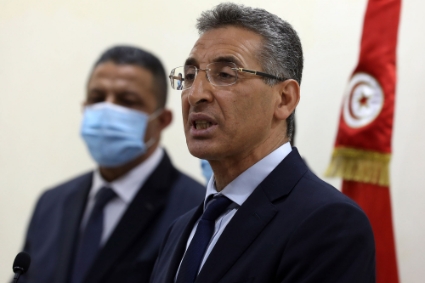 Taoufik Charfeddine, ministre tunisien de l'intérieur.