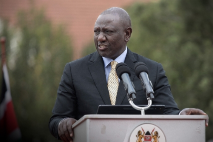 Le président kenyan William Ruto à Nairobi, en septembre 2022.