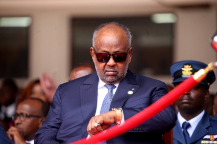 Ismaïl Omar Guelleh, président de Djibouti, à Nairobi le 13 septembre 2022.