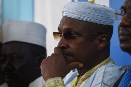 Le président de l'Alliance démocratique pour la paix (ADP Maliba) Aliou Boubacar Diallo, en août 2018.