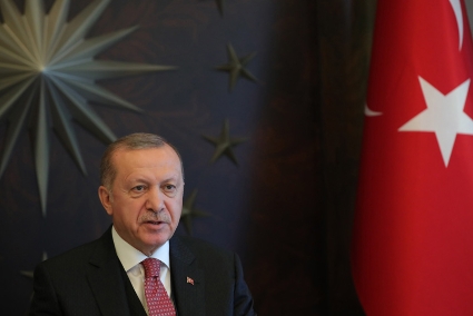 Le président turc Recep Tayyip Erdogan.

