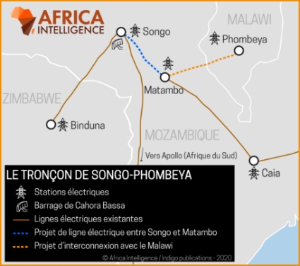 Le tronçon Songo-Phombeya