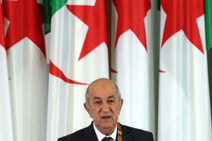 Le président algérien Abdelmadjid Tebboune.
