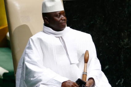 L'ancien président de la Gambie, Yahya Jammeh.