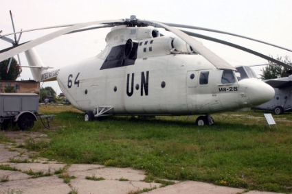 Un hélicoptère Mi-26.