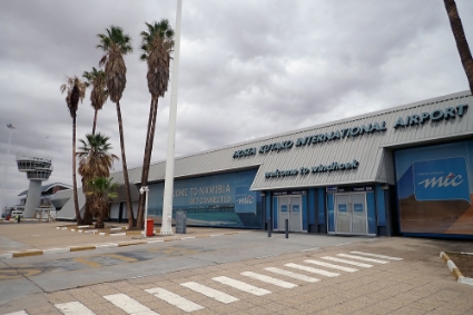 L'aéroport international Hosea Kutako, à Windhoek.