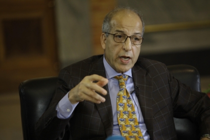 Seddiq al-Kabir, gouverneur de la Banque centrale libyenne.
