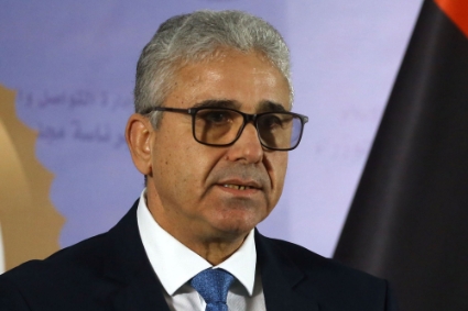 Le ministre libyen de l'intérieur Fathi Bachagha.