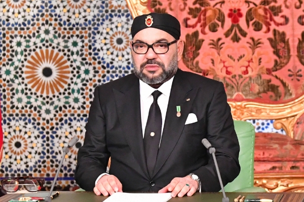Le roi du Maroc Mohammed VI.
