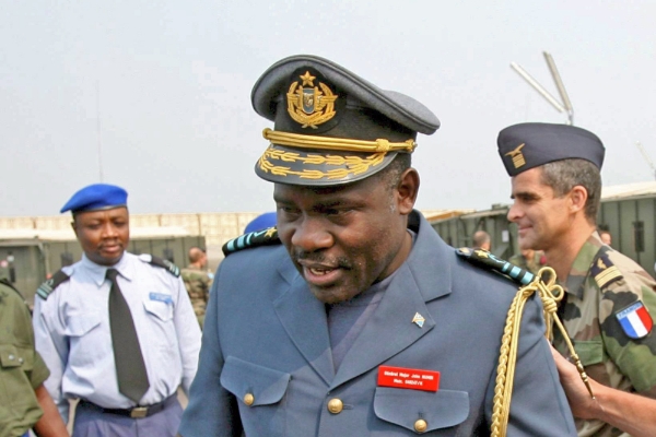 Le général à la retraite John Numbi, en 2006.