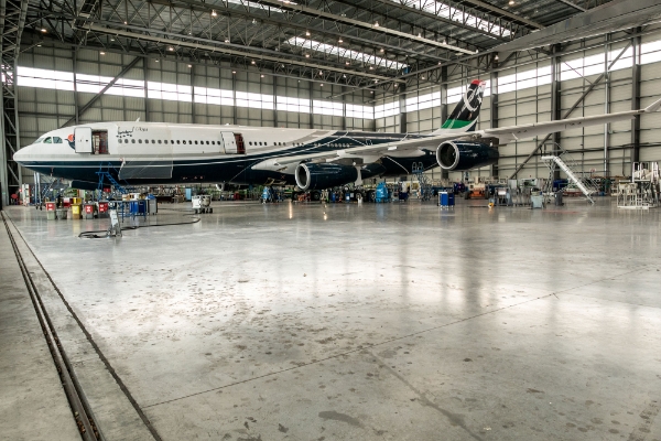 L'Airbus A340 de Mouammar Kadhafi a pu effectuer un vol d'essai le 3 mai.