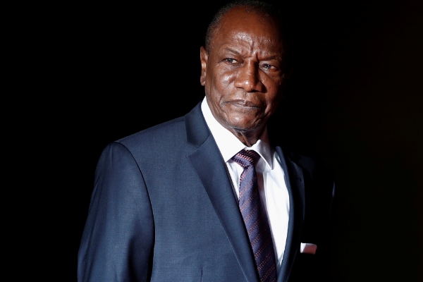 Le président guinéen Alpha Condé.