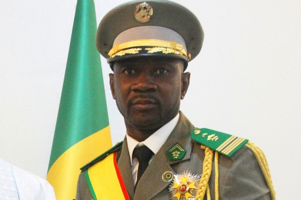 Le président de la transition malienne Assimi Goita.